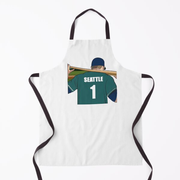 Item preview, Seattle Baseball Jersey Number 1 Fan designed and sold by stinkylockers.