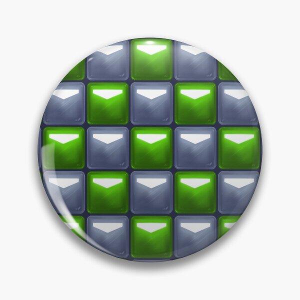Item preview, Beat Saber Block Pattern 2022 - Pear Green & Flint Gray designed and sold by JessySketches.