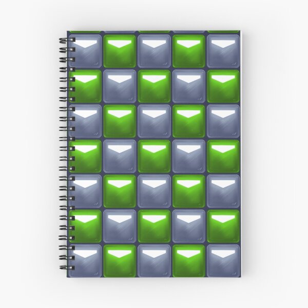 Item preview, Beat Saber Block Pattern 2022 - Pear Green & Flint Gray designed and sold by JessySketches.