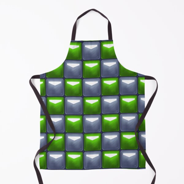 Item preview, Beat Saber Block Pattern 2022 - Pear Green & Flint Gray designed and sold by JessySketches.