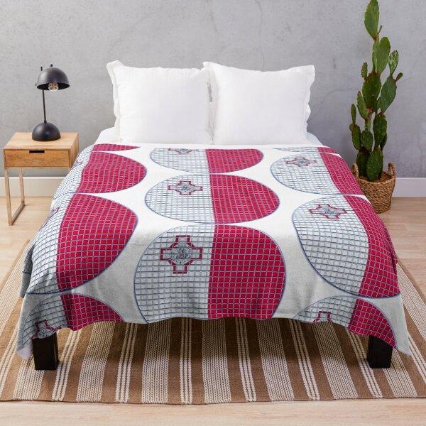 Item preview, Malta Flag Rounded - Squares Pixel designed and sold by MoonElite.
