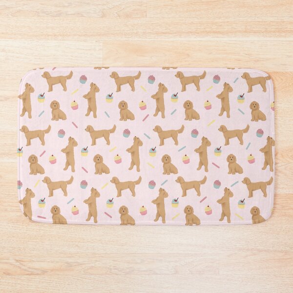 Item preview, Cockapoos and Cupcakes Pattern - Pink designed and sold by Kittys-Art.