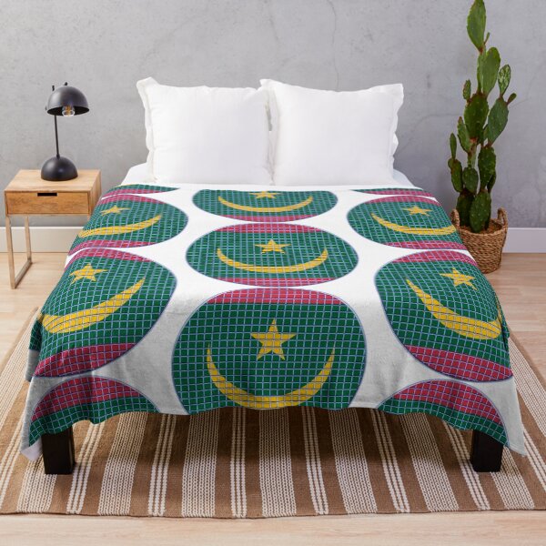 Item preview, Mauritania Flag Rounded - Squares Pixel designed and sold by MoonElite.