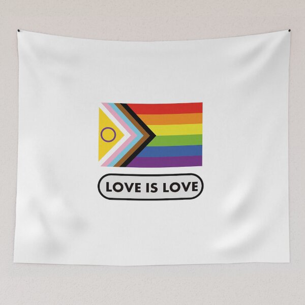 Item preview, Pride Intersex Inclusive Flag - Love is Love  designed and sold by Inspirationmotivation.