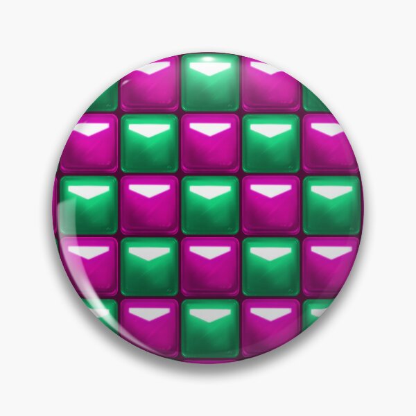 Item preview, Beat Saber Block Pattern 2022 - Sea Green & Pink Fushia  designed and sold by JessySketches.