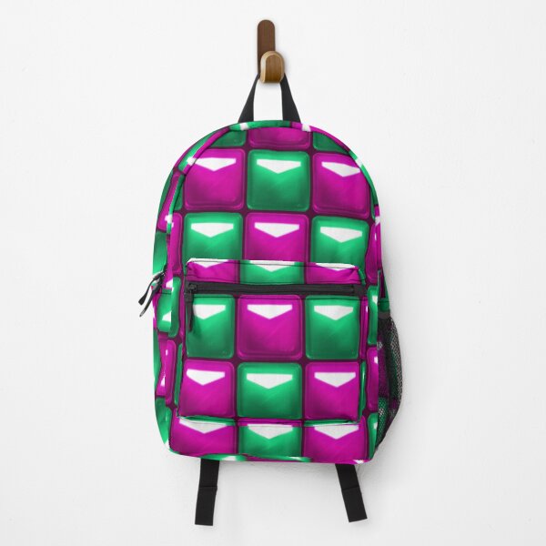 Item preview, Beat Saber Block Pattern 2022 - Sea Green & Pink Fushia  designed and sold by JessySketches.
