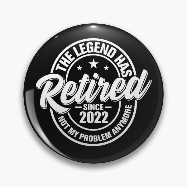 Item preview, Vintage The Legend Has Retired Funny Retirement 2022 Men Women designed and sold by Best Designer.