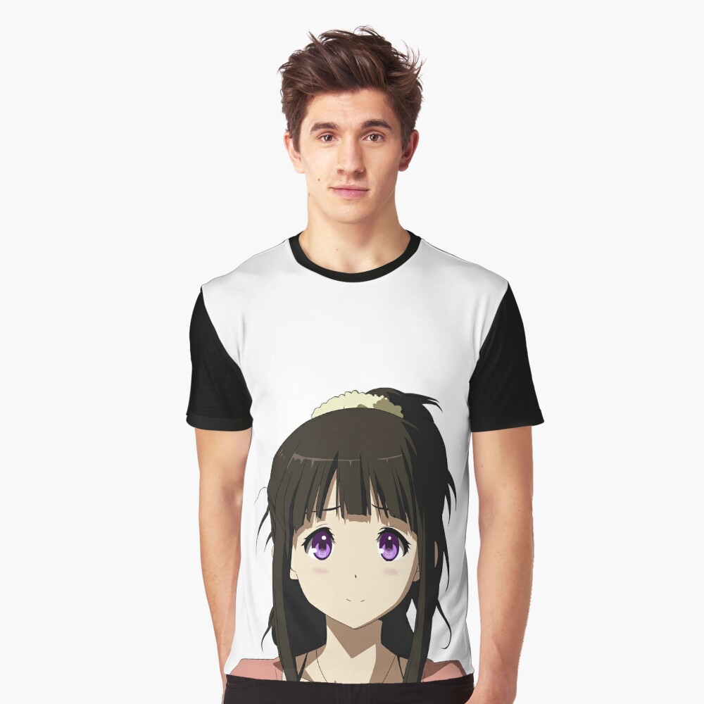 anime girl in t shirt