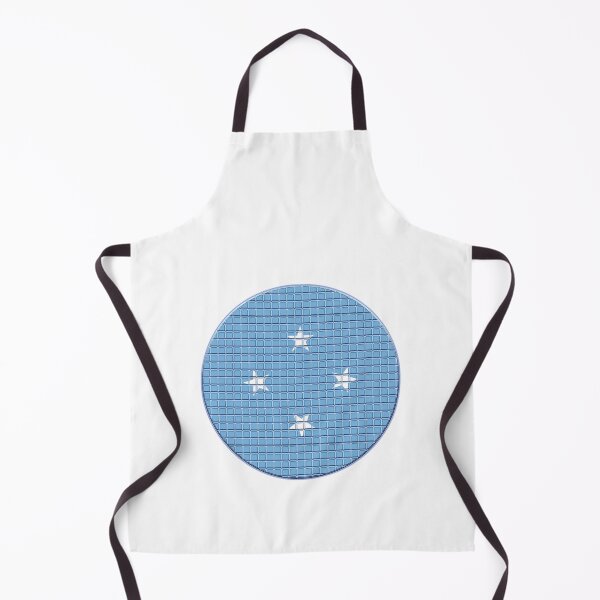 Item preview, Micronesia Flag Rounded - Squares Pixel designed and sold by MoonElite.