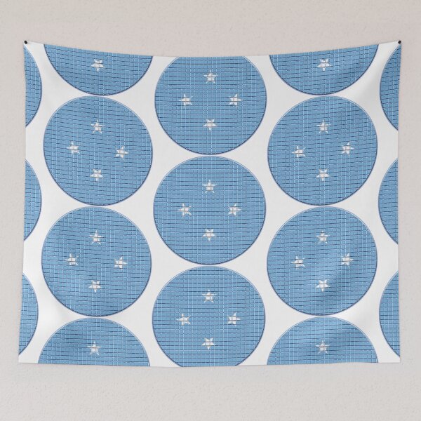 Item preview, Micronesia Flag Rounded - Squares Pixel  designed and sold by MoonElite.
