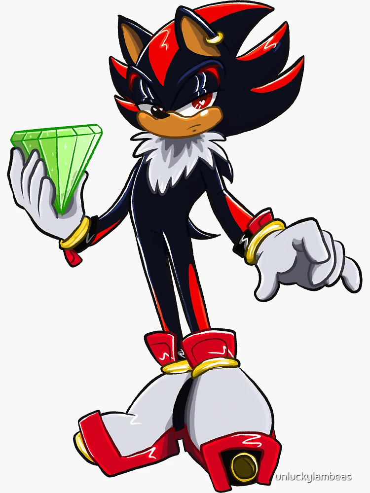 SONIC ADVENTURE 2 (SHADOW) Sticker for Sale by etherealmold