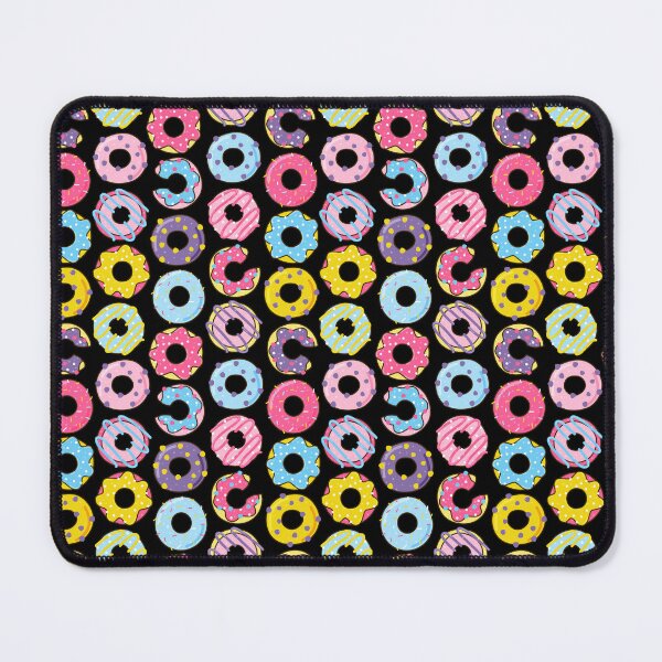 Item preview, colorful donuts pattern designed and sold by stickers-packs.