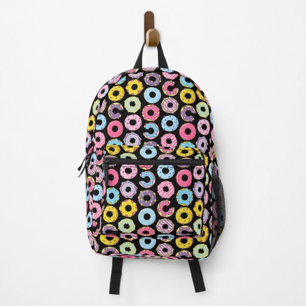 Item preview, colorful donuts pattern designed and sold by stickers-packs.
