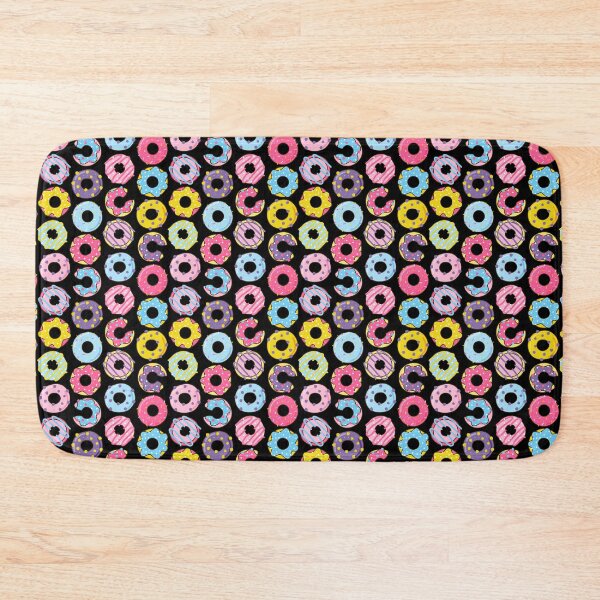 Item preview, colorful donuts pattern designed and sold by stickers-packs.
