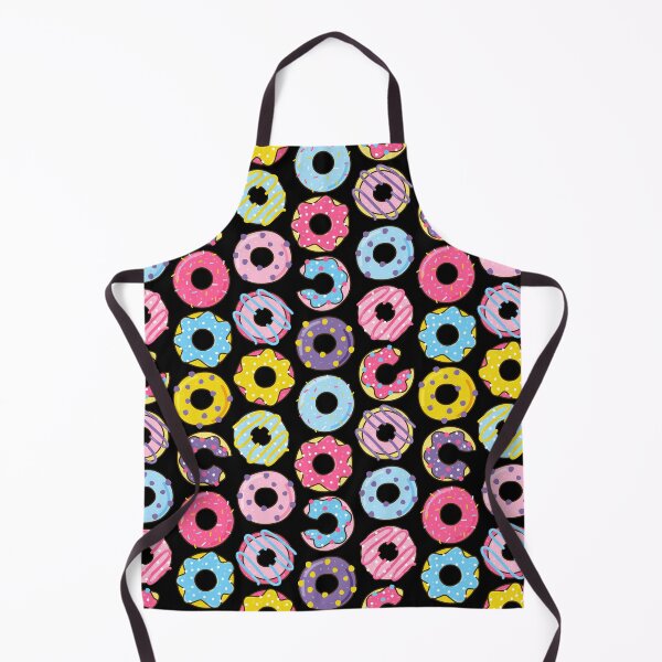 Item preview, colorful donuts pattern designed and sold by stickers-packs.