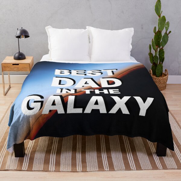 Item preview, Best Dad of the Galaxy designed and sold by i-cottagedesign.