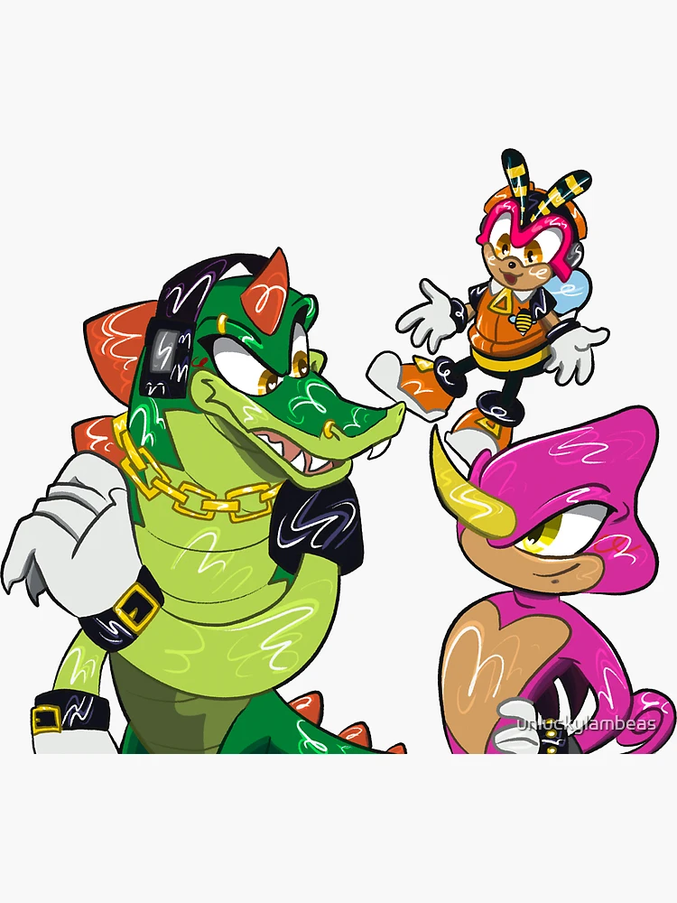 Sonic The hedgehog Team Chaotix Stickers -  Portugal