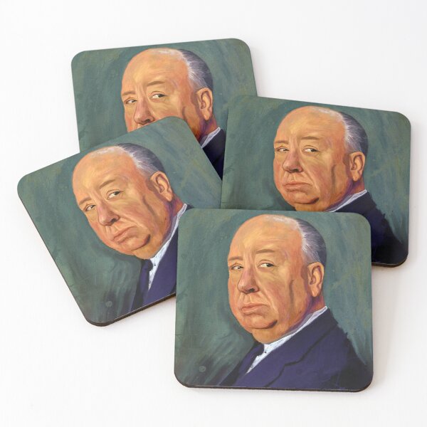 Item preview, Alfred Hitchcock Portrait, Sir Alfred Joseph Hitchcock, Master Of Suspense designed and sold by Paintcorner.