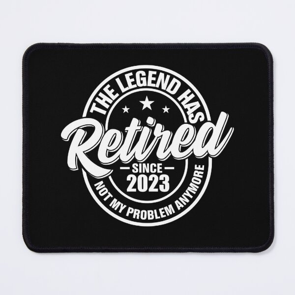 Item preview, Vintage The Legend Has Retired Funny Retirement 2023 Men Women designed and sold by Best Designer.