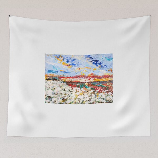 Item preview, White Flowers Field designed and sold by Natalia_Shchip.
