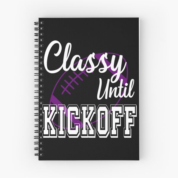 Item preview, Classy Until Kickoff American Football Fan Classic T-Shirt designed and sold by amberk1cira.