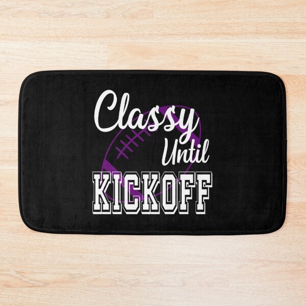 Item preview, Classy Until Kickoff American Football Fan Classic T-Shirt designed and sold by amberk1cira.