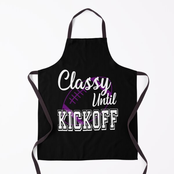 Item preview, Classy Until Kickoff American Football Fan Classic T-Shirt designed and sold by amberk1cira.