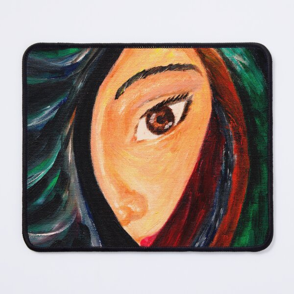 Item preview, Woman Eye Painting Acrilic designed and sold by leeloolook.