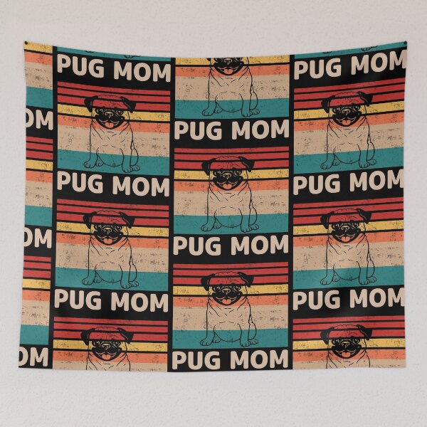 Item preview, Pug Dog Mom The Walking Mom Evolution Dog Walker Essential Love Pet Love Dog Gift Premium Apparel Funny Holiday Xmas designed and sold by DesignByHeartUK.