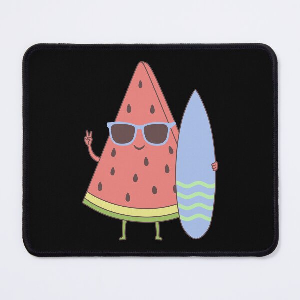 Item preview, Cute Watermelon Slice With A Surfboard designed and sold by ttttee.