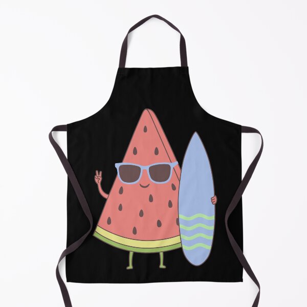 Item preview, Cute Watermelon Slice With A Surfboard designed and sold by ttttee.