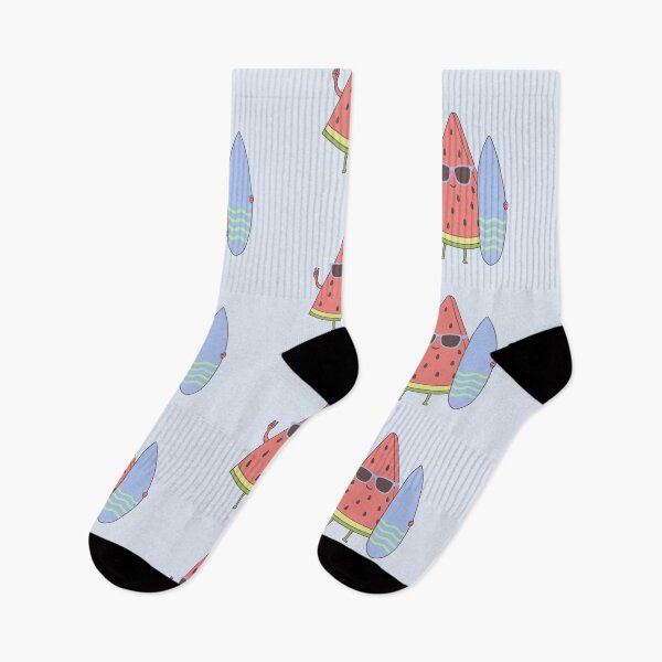 Item preview, Cute Watermelon Slice With A Surfboard  designed and sold by ttttee.