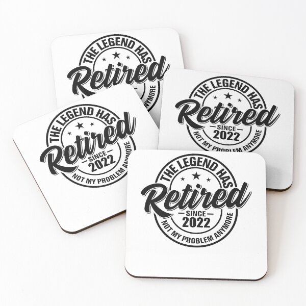 Item preview, Vintage The Legend Has Retired Funny Retirement 2022 Men Women designed and sold by Best Designer.