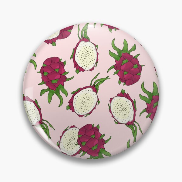 Item preview, dragon fruit pattern designed and sold by stickers-packs.