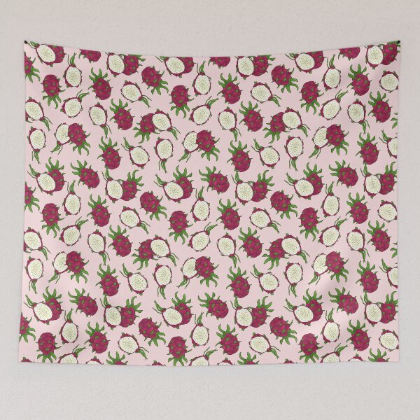 Item preview, dragon fruit pattern designed and sold by stickers-packs.