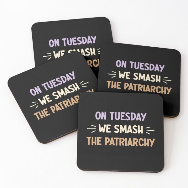 Item preview, On Tuesday we smash the patriarchy - vintage feminist designed and sold by bylox.
