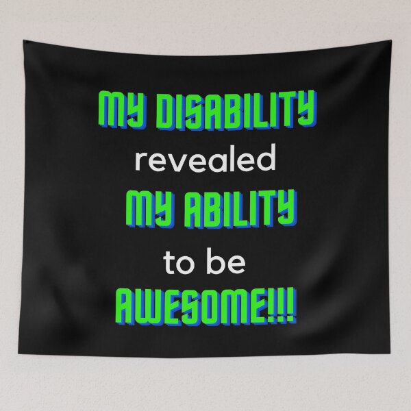 Item preview, Disability Ability designed and sold by Imemewell.
