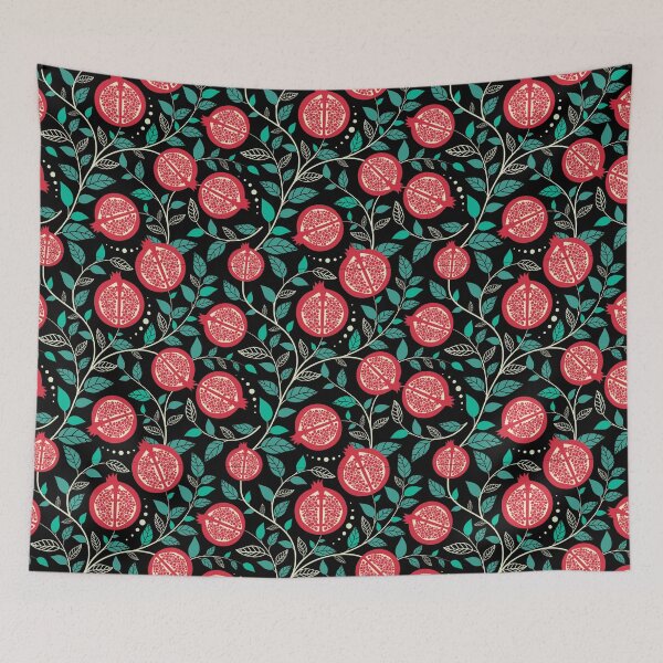 Item preview, pomegranate pattern designed and sold by stickers-packs.