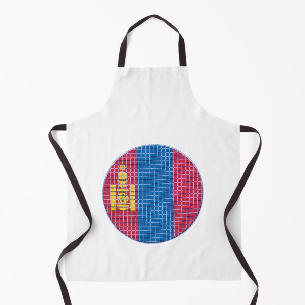 Item preview, Mongolia Flag Rounded - Squares Pixel designed and sold by MoonElite.