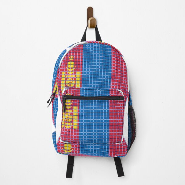 Item preview, Mongolia Flag Rounded - Squares Pixel designed and sold by MoonElite.