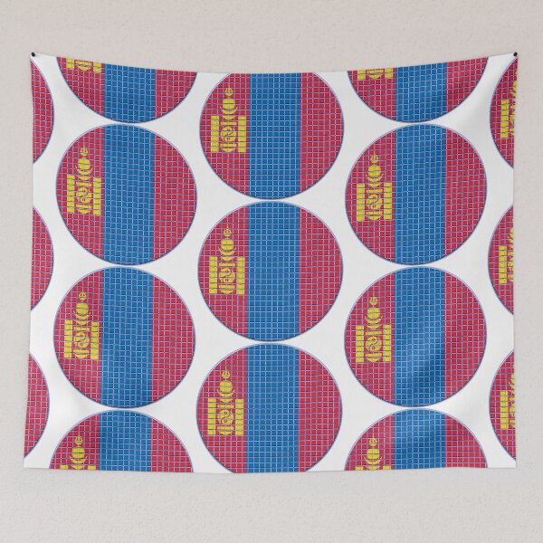 Item preview, Mongolia Flag Rounded - Squares Pixel  designed and sold by MoonElite.