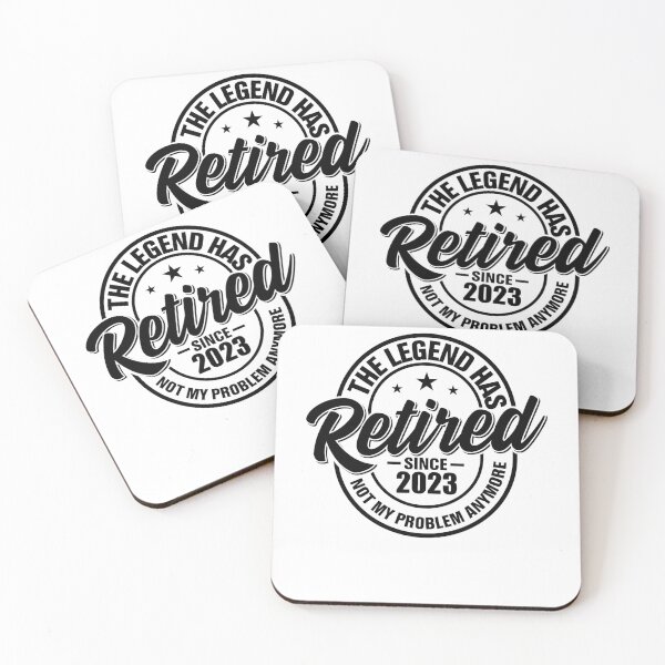 Item preview, Vintage The Legend Has Retired Funny Retirement 2023 Men Women designed and sold by Best Designer.