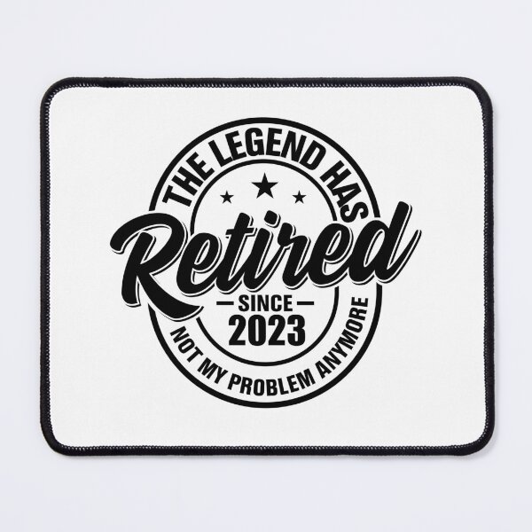 Item preview, Vintage The Legend Has Retired Funny Retirement 2023 Men Women designed and sold by Best Designer.