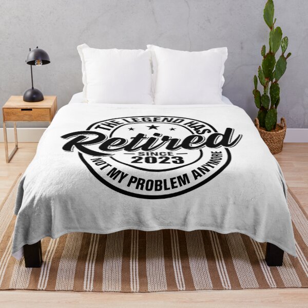 Item preview, Vintage The Legend Has Retired Funny Retirement 2023 Men Women designed and sold by Best Designer.