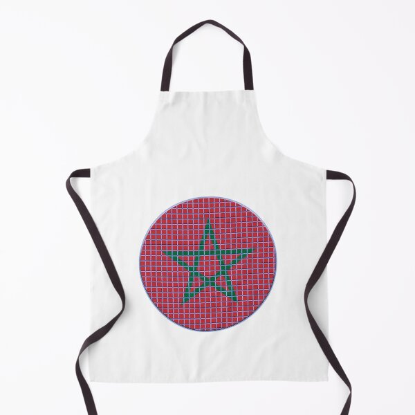 Item preview, Morocco Flag Rounded - Squares Pixel  designed and sold by MoonElite.