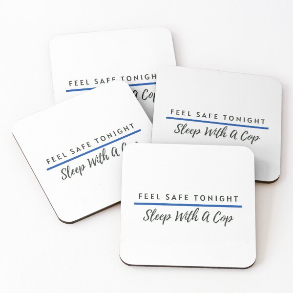 Item preview, "Feel Safe Tonight" Cop Wife Design designed and sold by OverdriveArtCo.