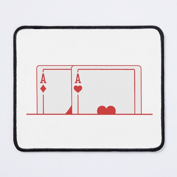 Item preview, Pocket Aces (Half, Red) designed and sold by the-two-store.