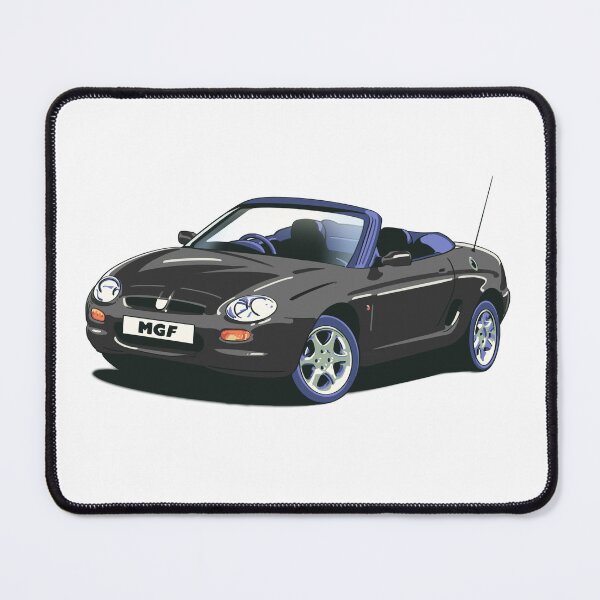 Item preview, MGF MG Rover car in Charcoal Black designed and sold by Webazoot Industries - Car Art.