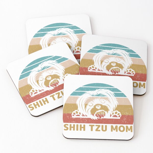 Item preview, Shih Tzu Dog Mom The Walking Mom Evolution Dog Walker Essential Love Pet Love Dog Gift Premium Apparel Funny Holiday Xmas designed and sold by DesignByHeartUK.