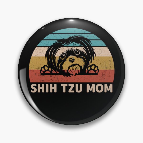 Item preview, Shih Tzu Dog Mom The Walking Mom Evolution Dog Walker Essential Love Pet Love Dog Gift Premium Apparel Funny Holiday Xmas designed and sold by DesignByHeartUK.